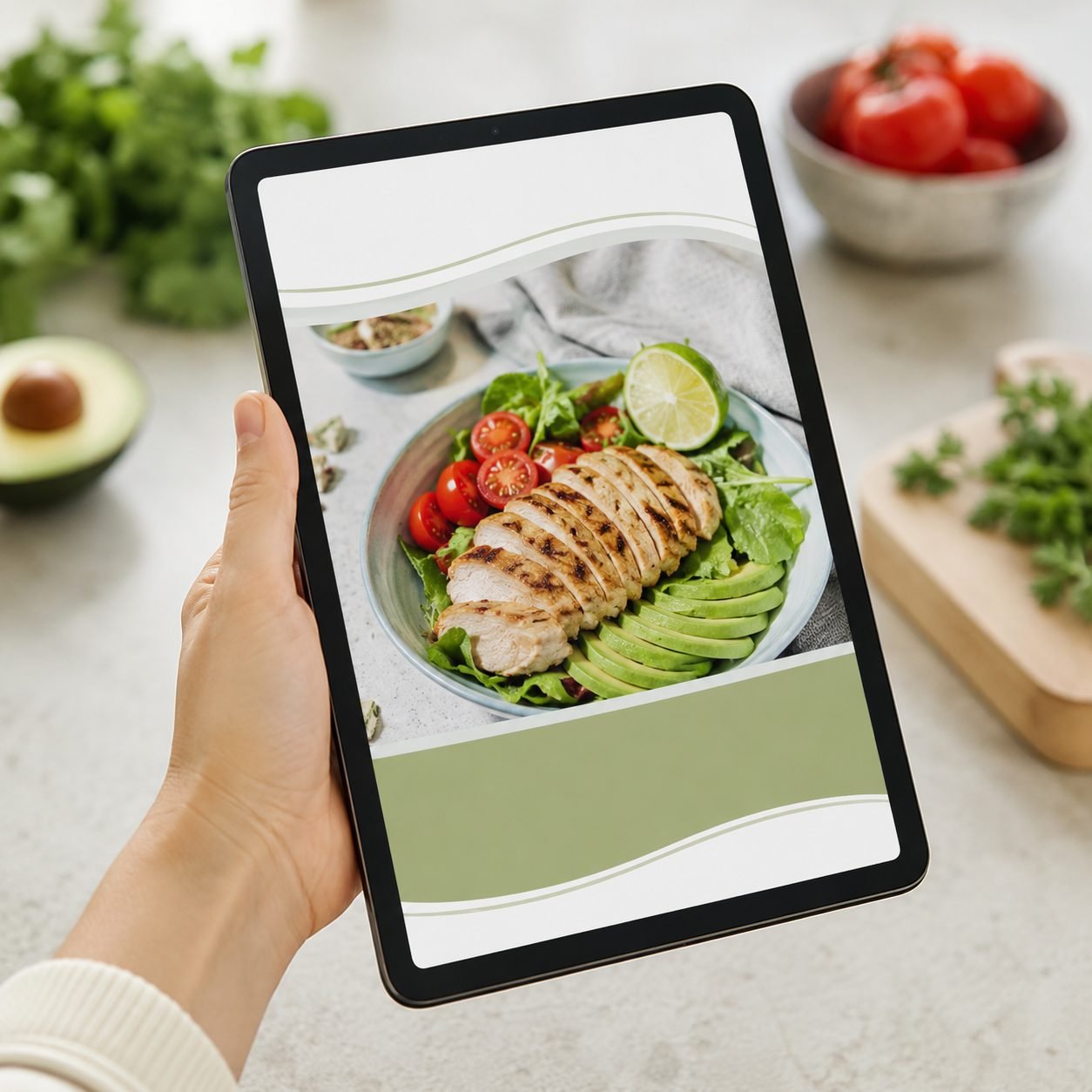 Mockup del ebook en celular
